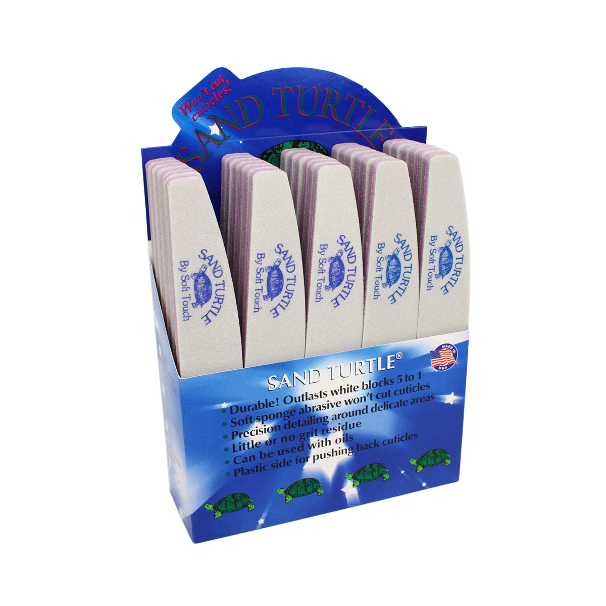 Dũa cát hình rùa Super Bow Sand 7" X 1 1/8"
