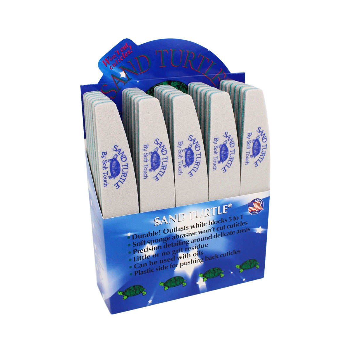 Dũa cát hình rùa Super Bow Sand 7" X 1 1/8"