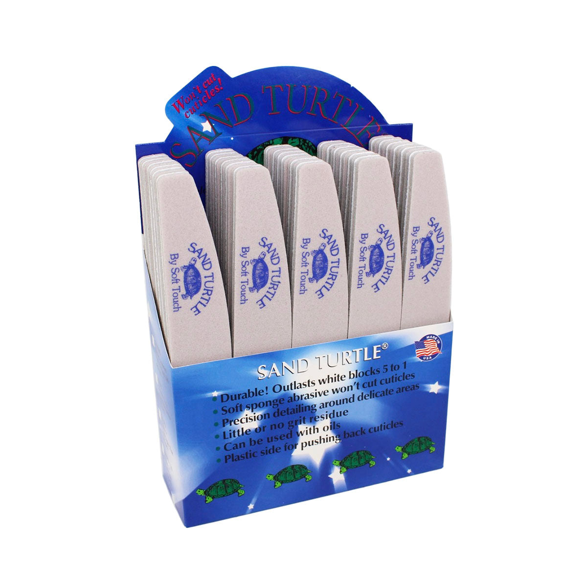 Dũa cát hình rùa Super Bow Sand 7" X 1 1/8"