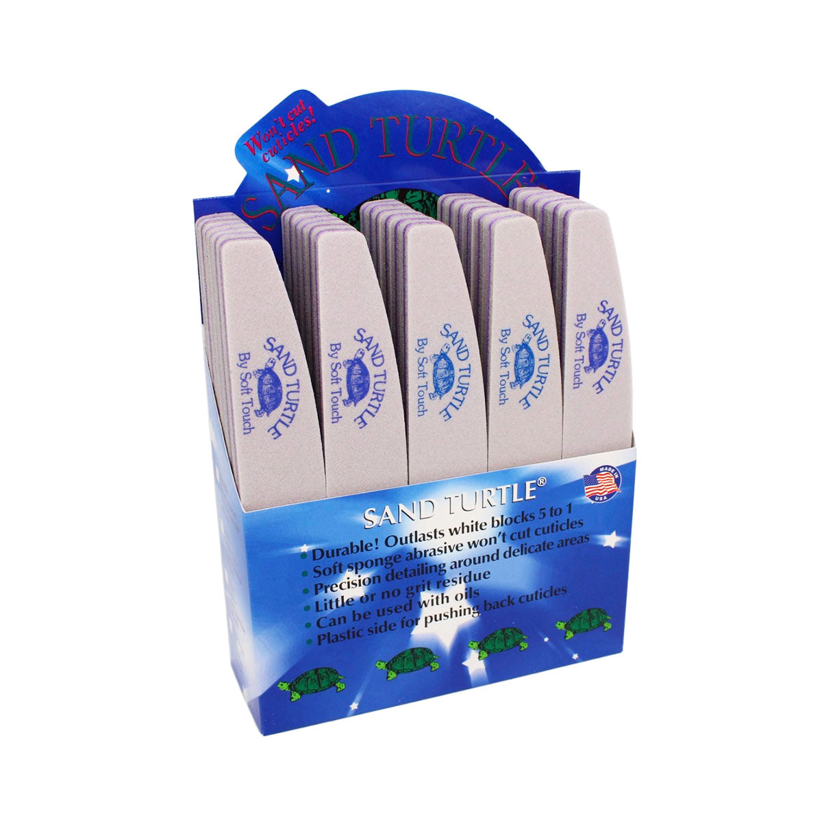 Dũa cát hình rùa Super Bow Sand 7" X 1 1/8"