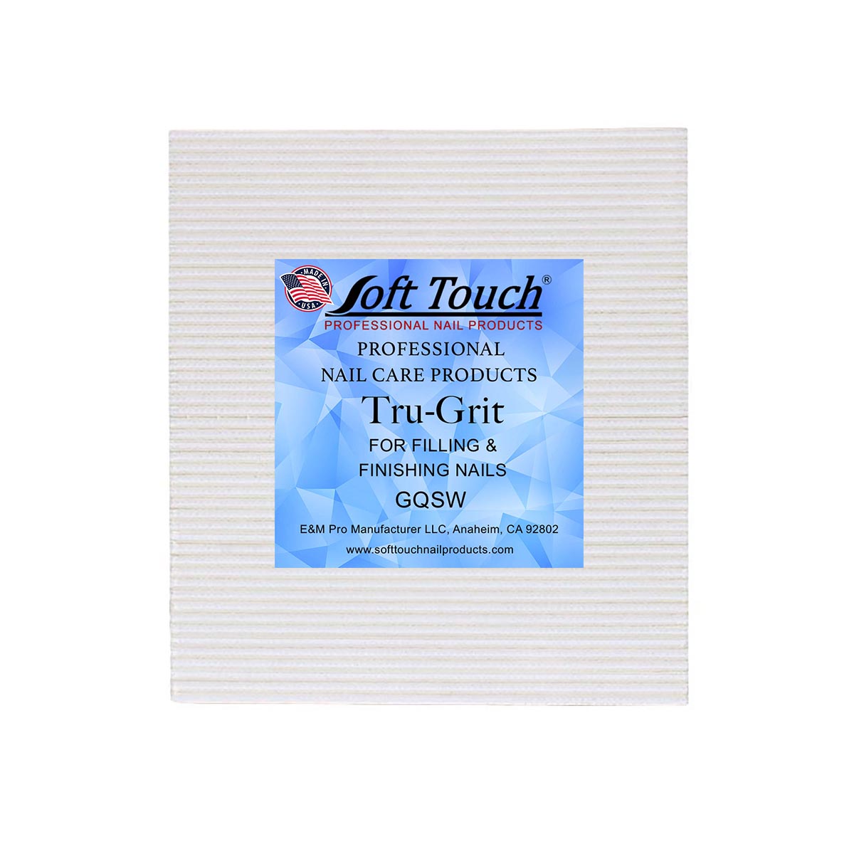 7" Hình vuông lớn màu trắng