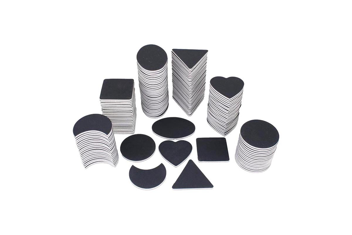 Máy chà nhám móng tay màu đen 180/400