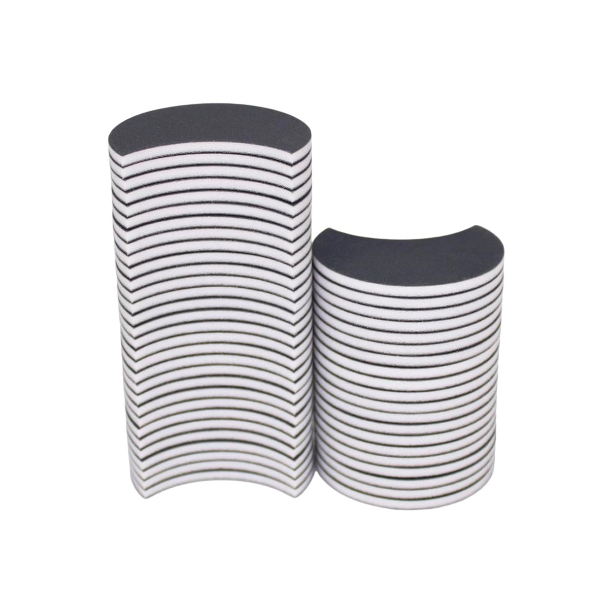 Máy chà nhám móng tay màu đen 180/400