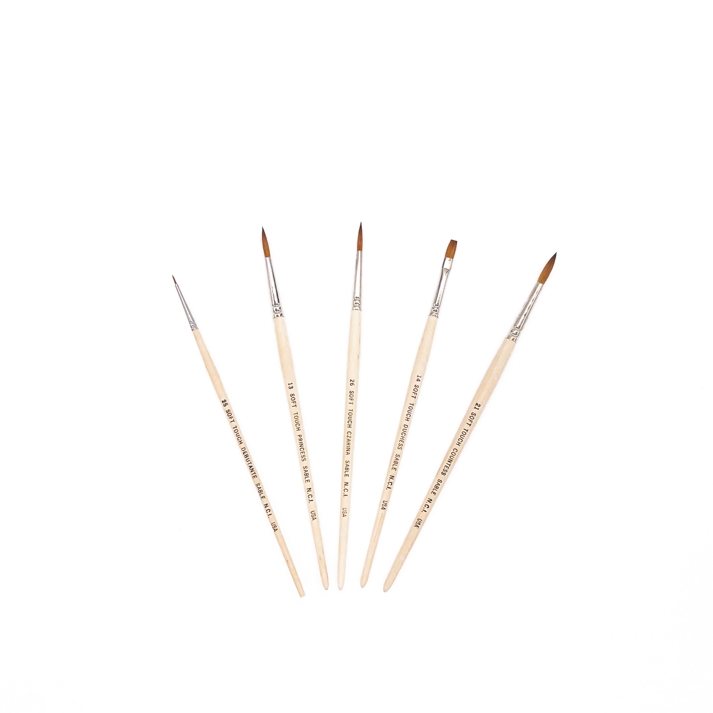 Bàn chải móng tay Sable thiết kế nguyên bản