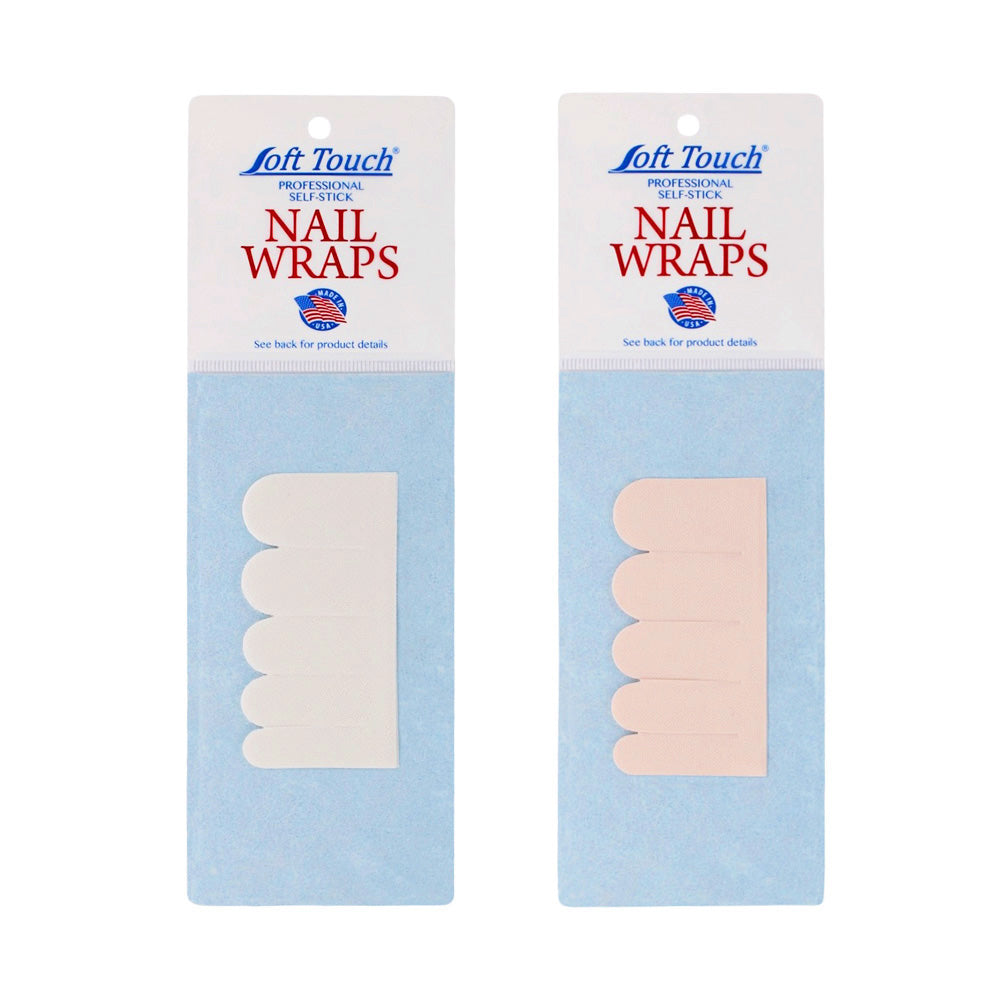 Fiberglass Nail Wrap Self-Adhesive Pre Cut 5 Fingers