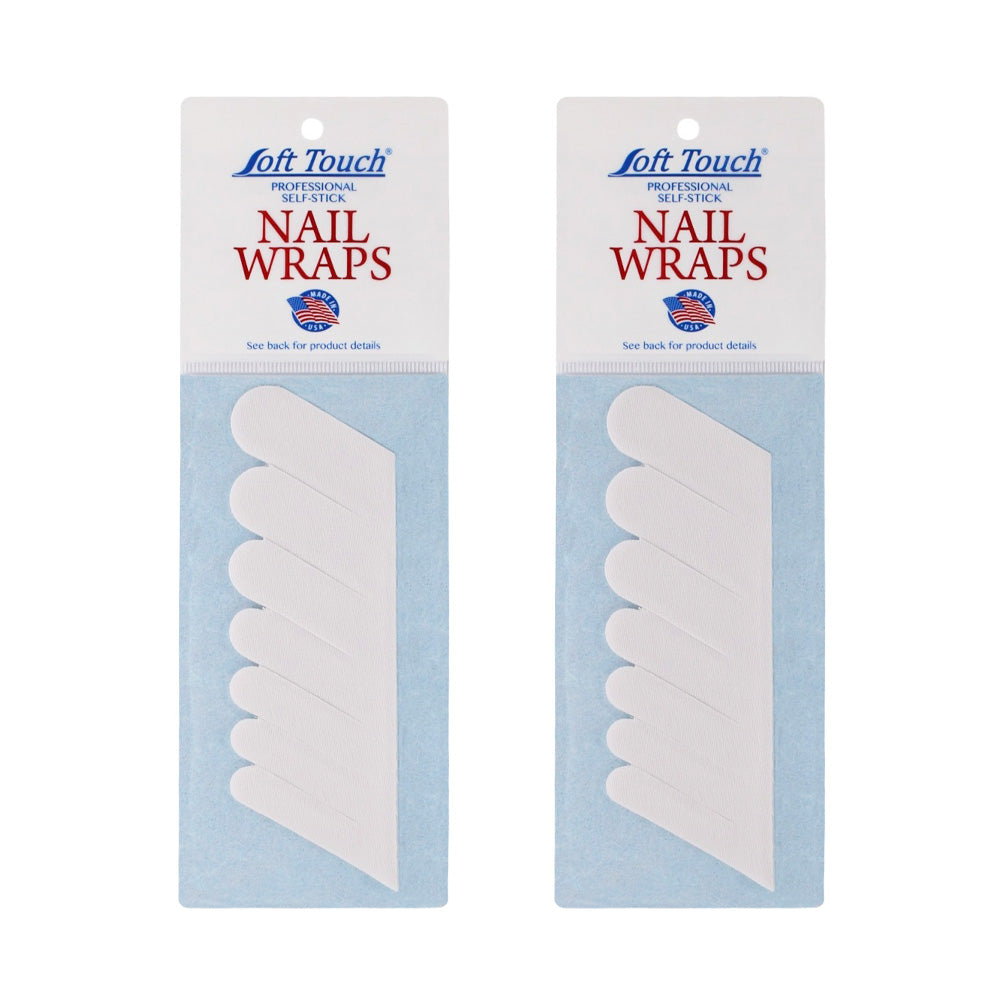 Linen Nail Wrap Self-Adhesive Pre Cut 7 Fingers