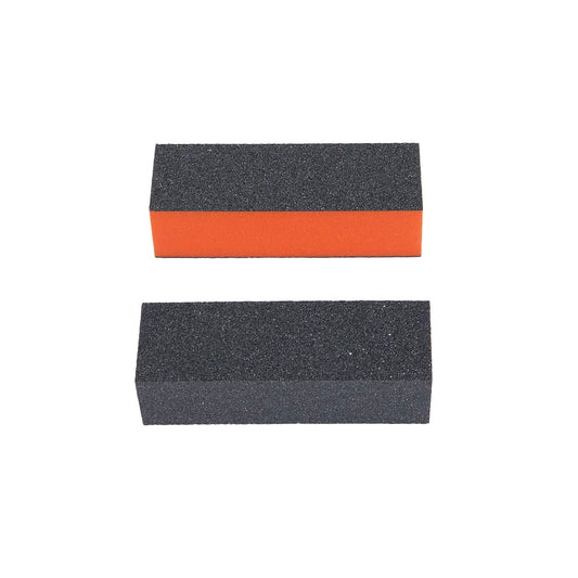Sanding Block 3-Side Orange Disinfectable/Washable. Coarse 100/Medium 180