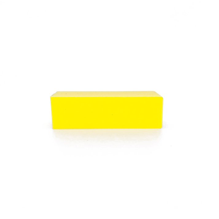 Yellow Sanding Block 3-Sided 220 Grit – Soft Touch®